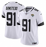 Men & Women & Youth Jacksonville Jaguars #91 Arik Armstead White Vapor Untouchable Limited Football Stitched Jersey,baseball caps,new era cap wholesale,wholesale hats